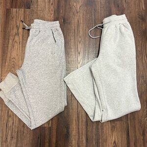 ALO Yoga Light Gray Track Pants